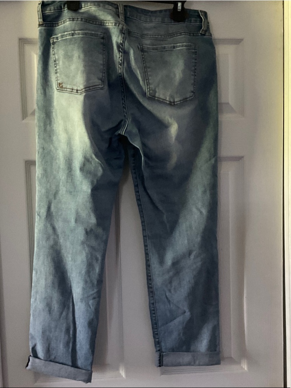 Kut from the Kloth Women's Boyfriend Jeans in Faded Blue - Picture 2 of 2